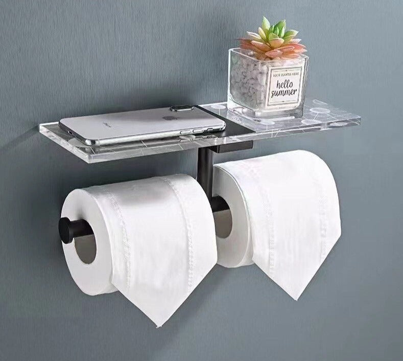 WC DESIGN 0 Porte Papier Toilette Double