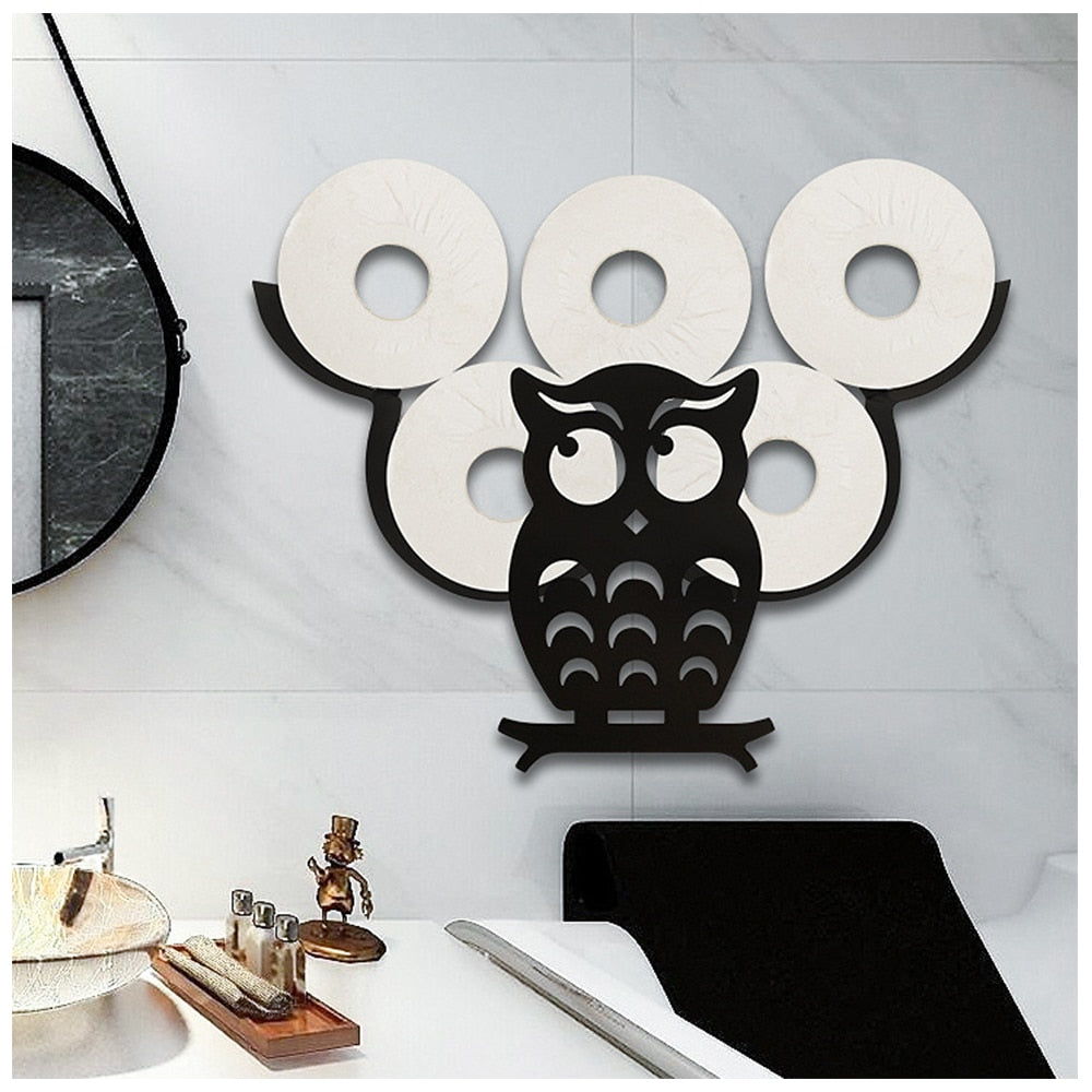 porte-papier-toilette-original 0 Porte Papier Toilette Hibou