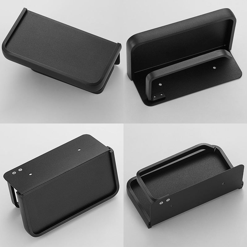 WC DESIGN 0 Porte Papier Toilette Mural avec support en inox