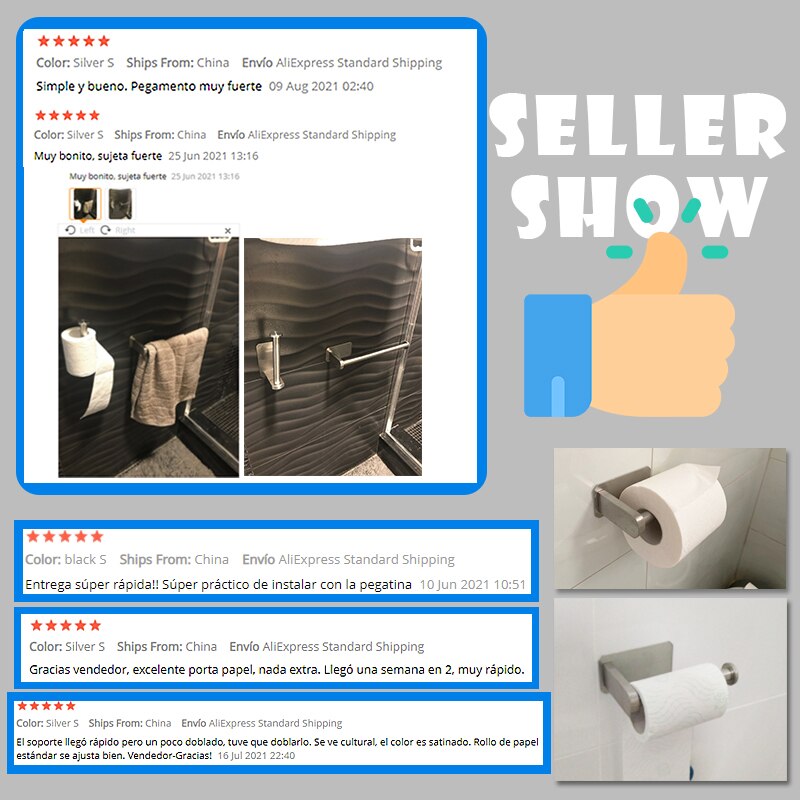 WC DESIGN 0 Porte Papier Toilette Mural en Acier