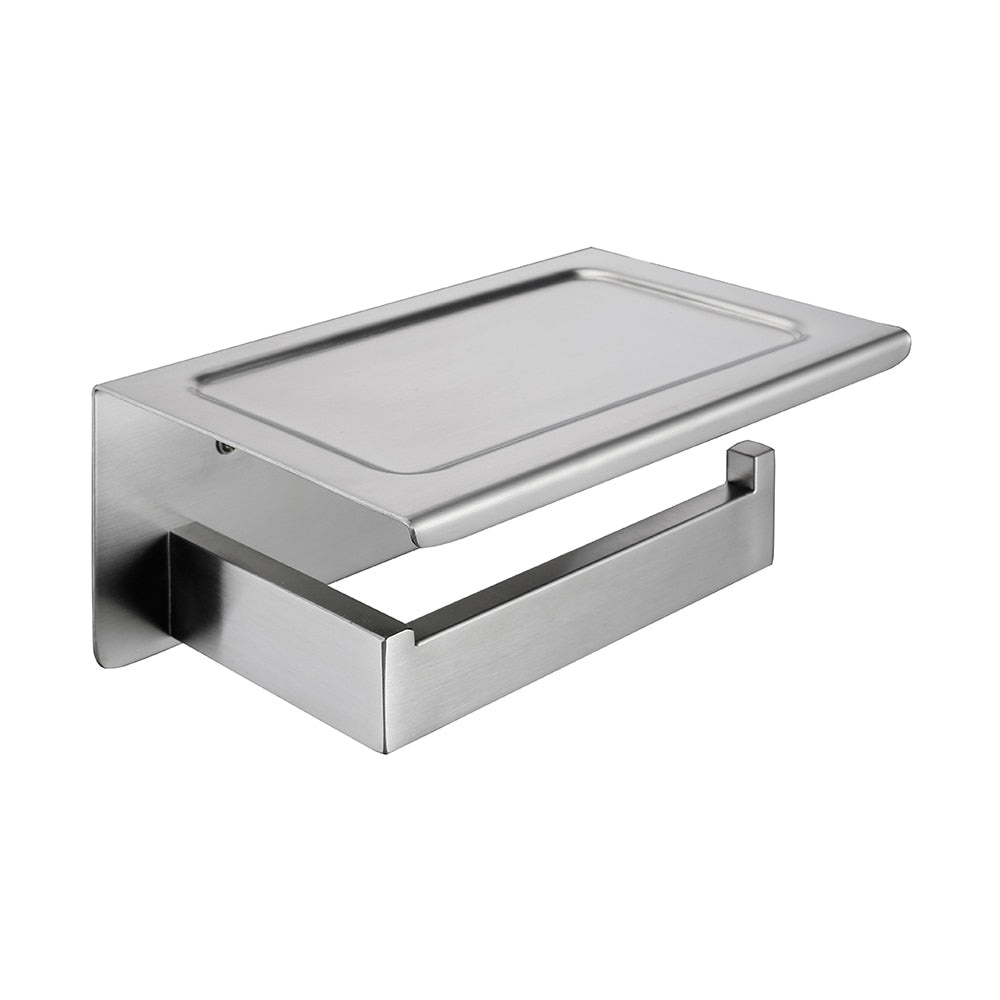 WC DESIGN 0 Inox Porte Papier Toilette Noir Mat