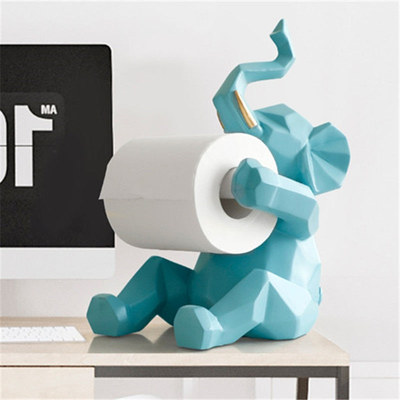 WC DESIGN 0 Porte Papier Toilette Original Éléphant