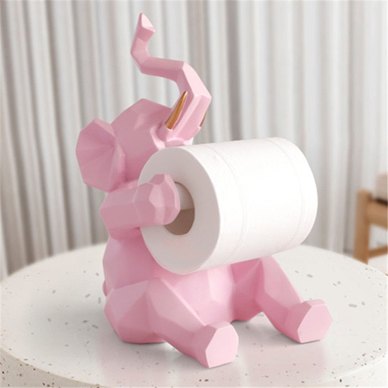 WC DESIGN 0 Porte Papier Toilette Original Éléphant