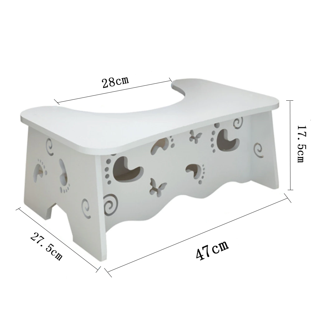 Boutique Bidet Portable Tabouret de Toilette Repose Pied de Toilette Original