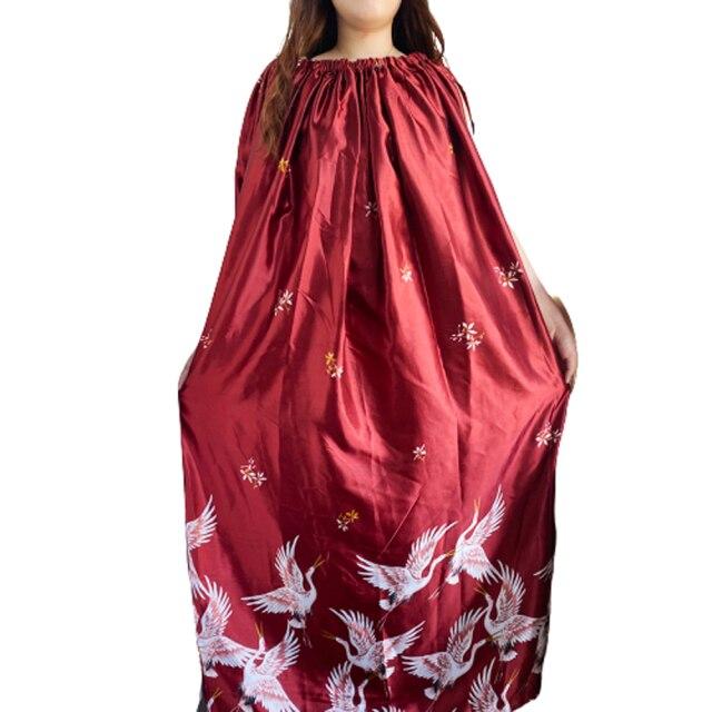 Boutique Bidet Portable Bain de Vapeur Robe Rouge pour Bain Vapeur