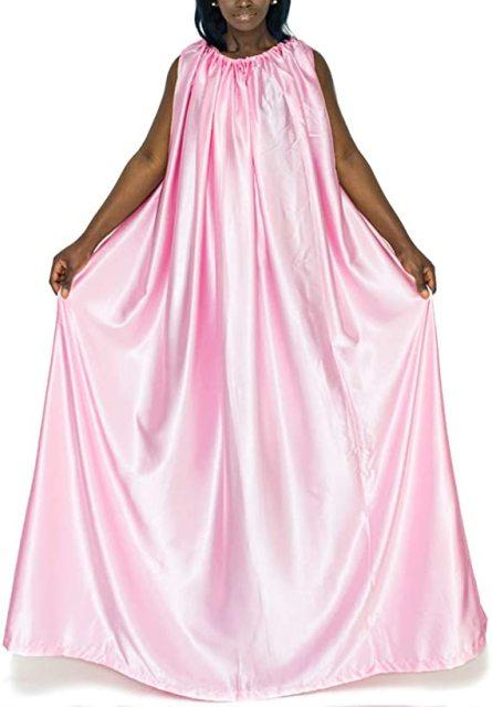 Boutique Bidet Portable Bain de Vapeur Rose Clair Robe Uni pour Bain Vapeur