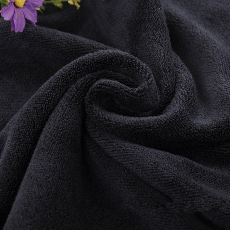 Boutique Bidet Portable Serviette WC Serviette de Toilette Noire