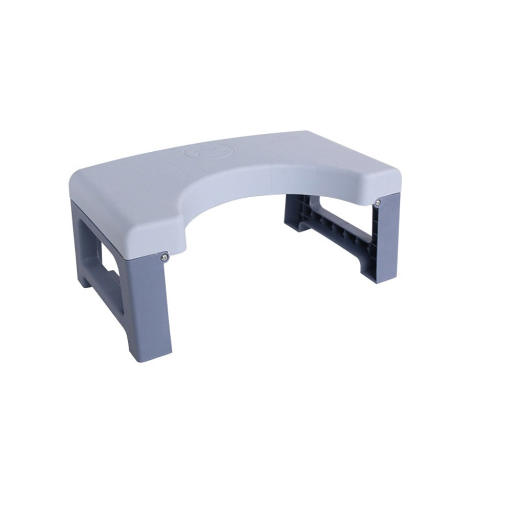 Boutique Bidet Portable Tabouret de Toilette Gris/Bleu Tabouret de Toilette Pliant