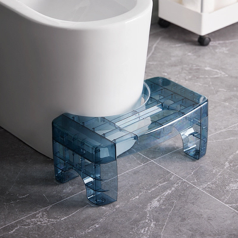 Boutique Bidet Portable Tabouret Physiologique Bleu Tabouret de Toilette Transparent