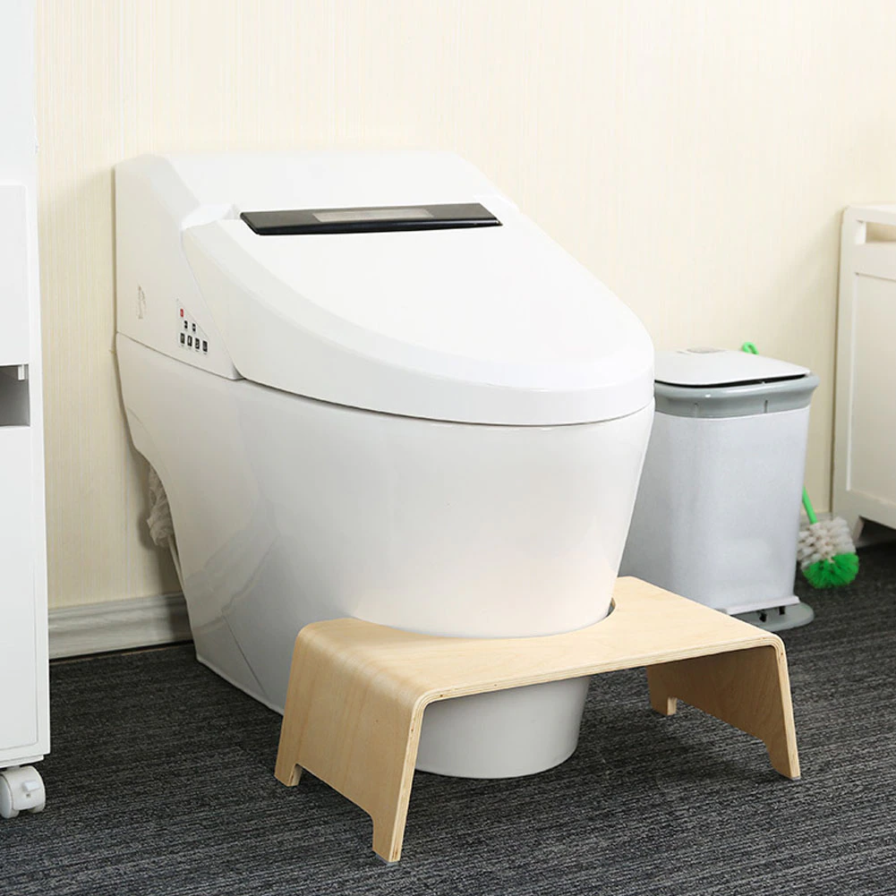 Boutique Bidet Portable Tabouret de Toilette Tabouret Physiologique en Bois