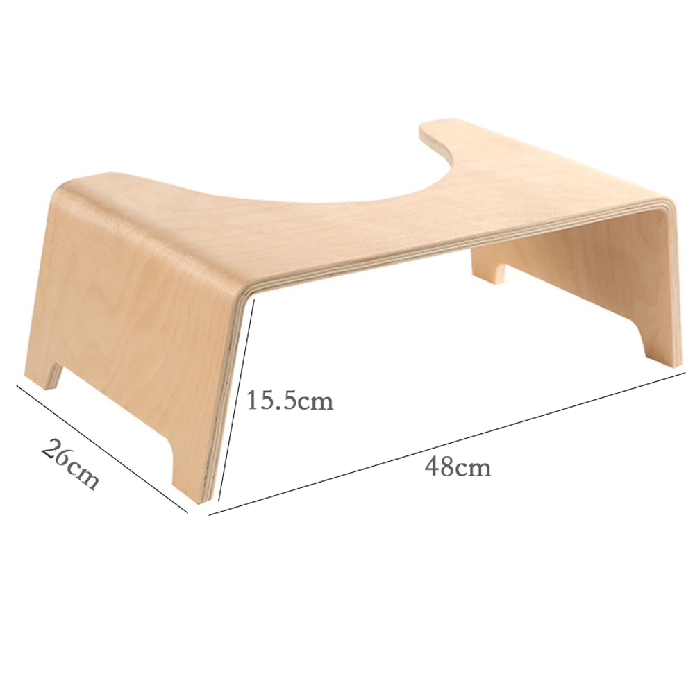 Boutique Bidet Portable Tabouret de Toilette Tabouret Physiologique en Bois