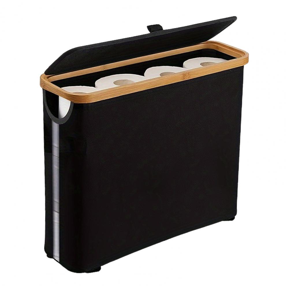 Panier papier toilette noir