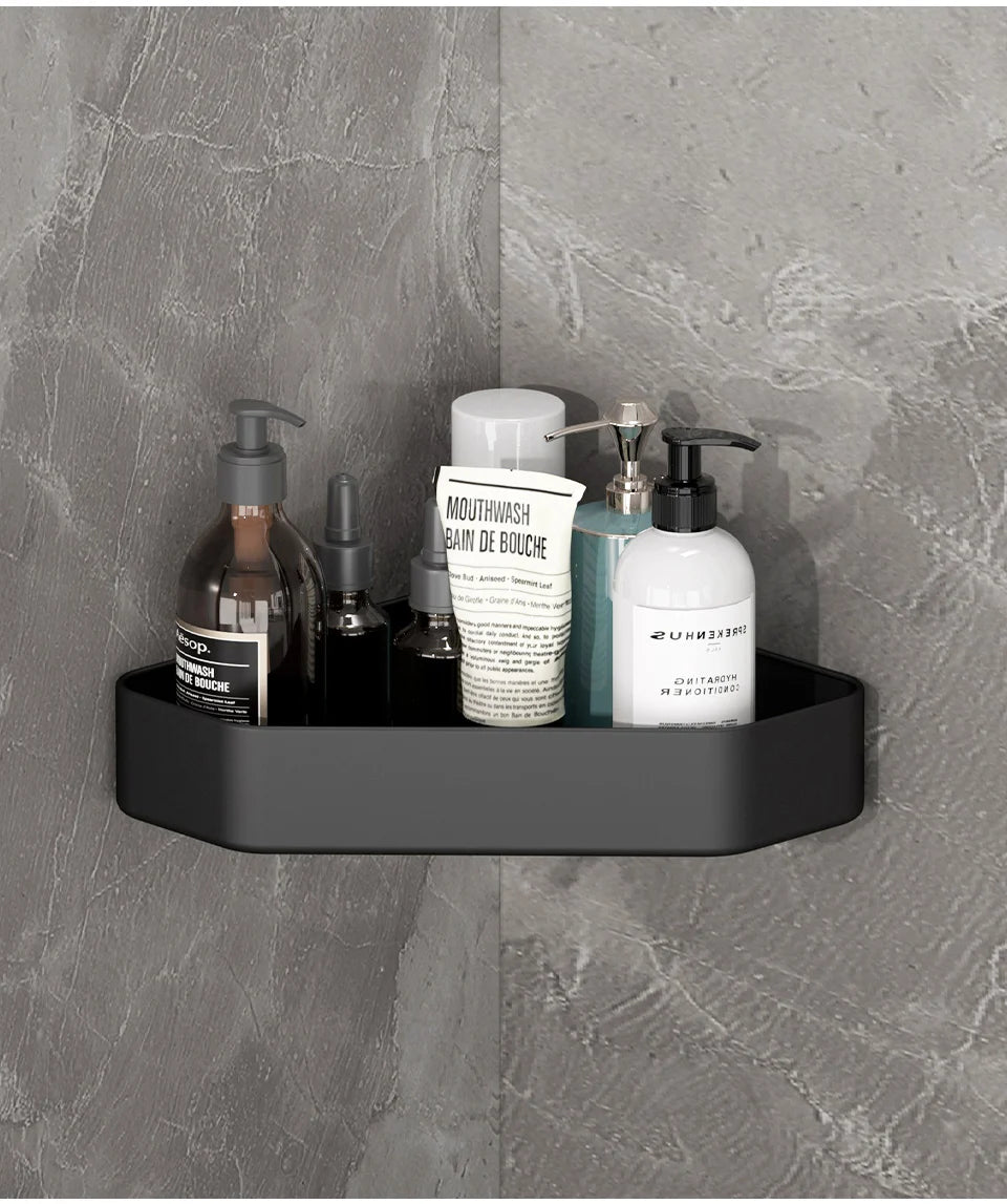 Etagere d'angle de toilette