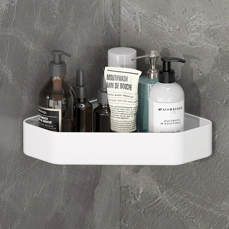 Etagere d'angle de toilette