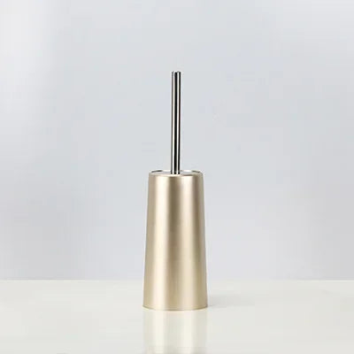 Metal toilet brush