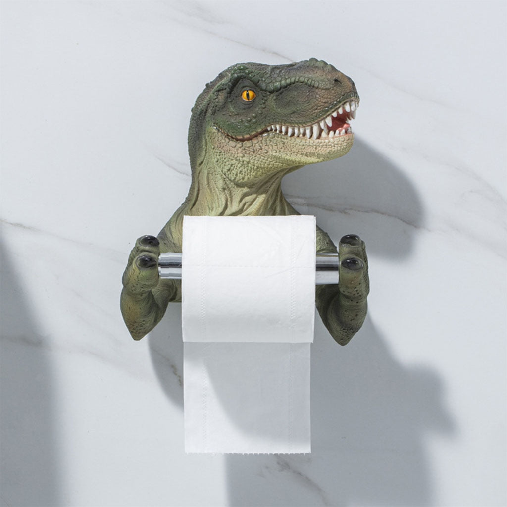 WC DESIGN 0 T-rex Porte Papier Toilette Dinosaure