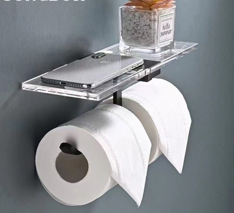 WC DESIGN 0 Porte Papier Toilette Double