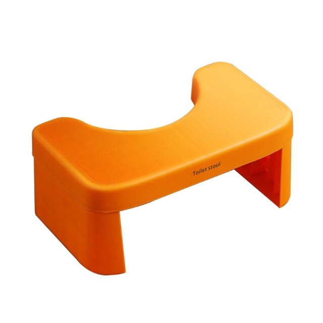 Boutique Bidet Portable Tabouret de Toilette Orange Tabouret de Toilette